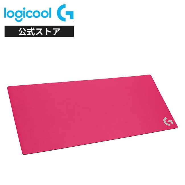 Logicool G XLゲーミングマウスパッド G840 ラバーベース 特大 ワイドサイズ マゼンタ G840MG 国内正規品 1年間無償保証
