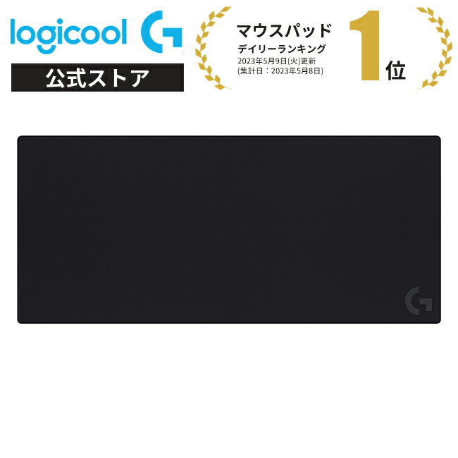 Logicool G XLゲーミングマウスパッド G840r クロス表面 ラバーベース 特大 ワイド...