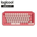 ロジクール ワイヤレス メカニカル キーボード K730 POP KEYS Bluetooth Logi Bolt 無線 タクタイル 茶軸 windows mac K730RO 国内正規品 2年間無償保証