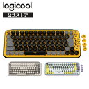 ロジクール ワイヤレス メカニカル キーボード K730 POP KEYS Bluetooth Logi Bolt 無線 タクタイル 茶軸 windows mac K730YL K730PL K730GY 国内正規品 2年間無償保証