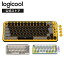 ロジクール ワイヤレス メカニカル キーボード K730 POP KEYS Bluetooth Logi Bolt 無線 タクタイル 茶軸 windows mac K730YL K730PL K730GY 国内正規品 2年間無償保証