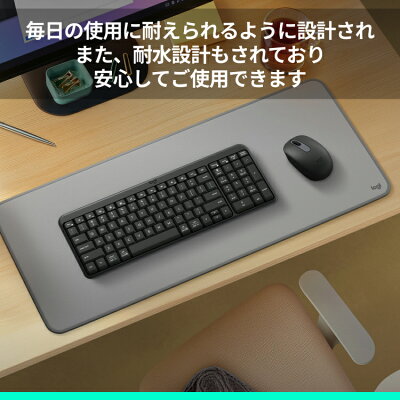 【新製品】ロジクール ワイヤレスコンボ MK250 Bluetooth ワイヤレスマウス キーボード セット テンキー コンパクト 日本語配列 耐水 無線 Windows Mac Chrome グラファイト MK250GR 国内正規品 2年間無償保証 - Image 3