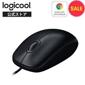 【SALE】 ロジクール 有線マウス M100n 左右対称型 USB 簡単接続 M100nBKa 国内正規品 3年間無償保証