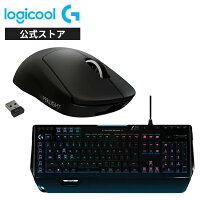 【お得なセット品】Logicool G ゲーミングキーボード + ゲーミングマウス [ G910r + G-PPD-003WL-BK ]