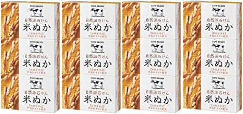 自然派石けん 米ぬか / 100g×3個