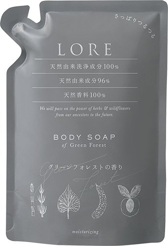 ローレ ボディーソープ グリーンフォレスト 詰め替え 350ml