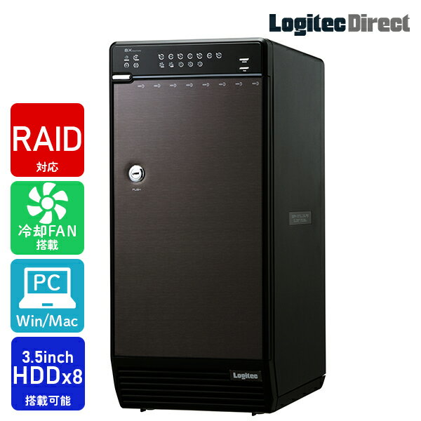 WebN HDDP[X n[hfBXNP[X  8BAY 3.5C` Ot RAID@\ USB3.1(Gen1)   USB3.0 eSATAWindows10Ή  LHR-8BRHEU3 t