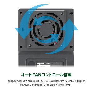 ロジテックHDDケース3.5インチ2.5インチSSD(ハードディスクケース)4BAY外付RAID機能なしUSB3.2(Gen2)【LHR-4BNHUC】