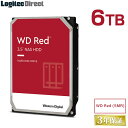 WD Red WD60EFAX 内蔵ハードディスク SMR HDD 6TB 3.5インチ Western Digital（ウエスタンデジタル）【LHD-WD60EFAX】 ウエデジ ロジテックダイレクト限定 その1