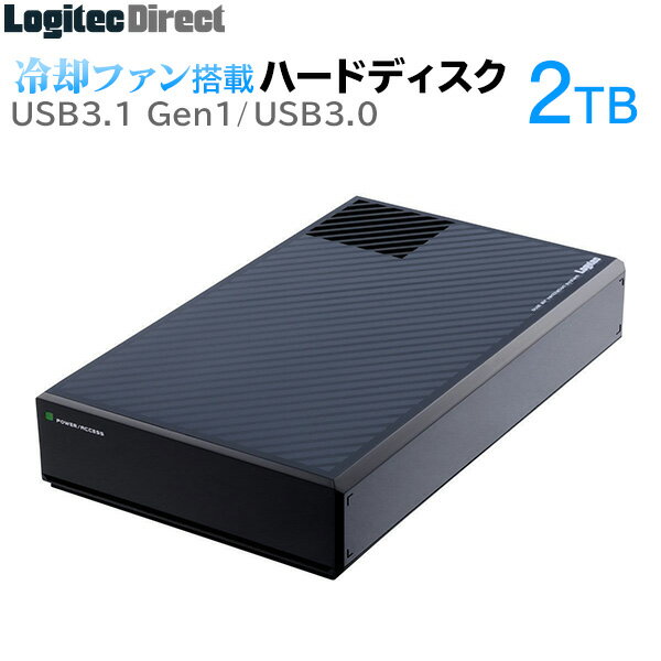 ロジテック ハードディスク HDD 2TB 外付け 3.5インチ 静音ファン搭載 USB3.1(Gen1) / USB3.0 国産 省エネ静音 【LHD-EG2000U3F】
ITEMPRICE