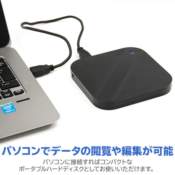 スマホ用外付けhdd スマホと接続してデータバックアップ ポータブル Hdd 1tb 外付け スマートフォン用 小型 ロジテック Grm ロジテックダイレクト限定 Usb3 1 Gen1 Usb3 0 海外並行輸入正規品 2 5インチ ブラック