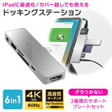 iPad  USB Type C ݡ֥ ɥå󥰥ơ iPhone 15 HDMI ϥ C Type A USB 3.2 Gen 1 Ѵץ 4K 6in1 LHB-LPAPWP6U3D new