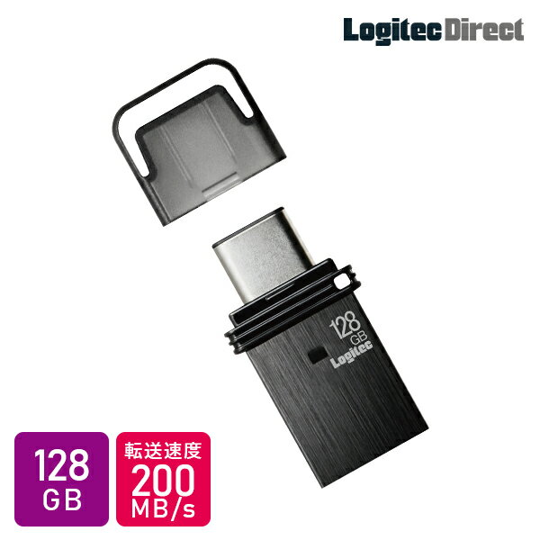    Lbv USB Type-C USB-A USB 128GB USB-C Type-A tbV[ tbVhCu Ǎx200MB b USB 3.2 Gen1 USB3.1 Gen1 USB3.0 LMC-LCA128UAC