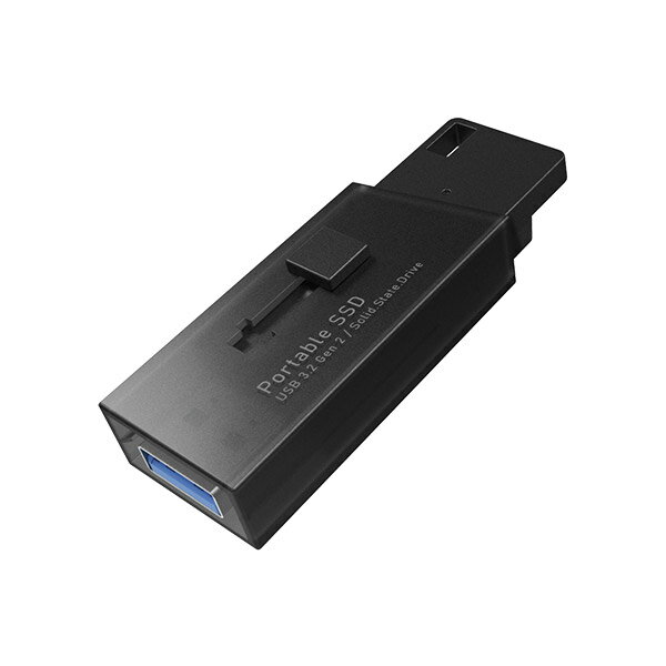 LogitecSSD外付け1.0TBUSB3.2Gen2転送速度5GbpsPS5/PS4動作確認済USBメモリサイズ日本製ブラック【LMD-SPB100U3BK】fssgpt