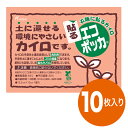 土に還せる使い捨てカイロ　貼るエコポッカ 10枚入りの商品画像