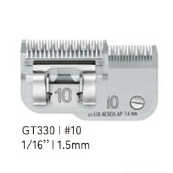 BBA FAV5（ファブ5） コードレスクリッパー フォースナップオンブレード GT360J用替刃 1.5mm 10 GT330 ..
