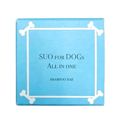 SUO for dogs All in one Shampoo bar アメニティ（Vegan）犬用 40g（乾燥前50g）...