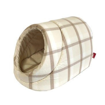 APPYDOG ベッド 春夏多色チェックドーム型 L