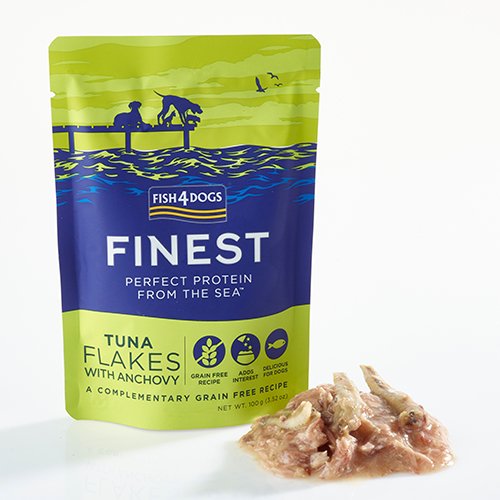【正規輸入品】フィッシュ4ドッグ ツナフレーク 犬用 100g