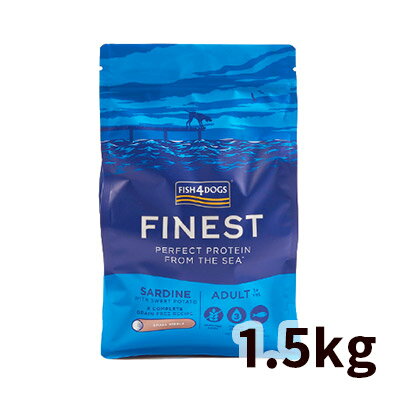 乐天商城 - 【正規輸入品】フィッシュ4ドッグ ファイネスト サーディン 犬用 1.5kg
