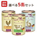 TerraCanis(テラカニス) 選べる5個セット 犬用 400g クラシック/グレインフリー/ピュアミート/ガーデンベジタブル/ 犬のごはん