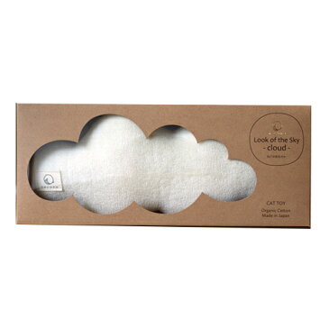 necono オーガニックコットンのぬいぐるみ 「cloud 〜雲〜」 猫用