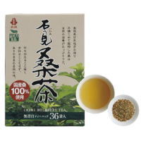 石見桑茶（いわみくわちゃ） 2g×36包入桑の葉と桑枝ブレンド茶桑の葉 国産 島根県産 桜江町桑茶生産組合 Iwami Mulberry Tea 36 tea bags