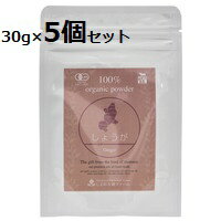 【送料無料】有機しょうがパウダー 30g×5個セット有機JAS認定 オーガニック 国産 粉末 しまね有機ファーム 【キャッシュレス5%還元対象】Organic Ginger Powder 100g × 5 pieces set