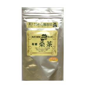 ͭ ޿ѥХ饿100g   纬  ˥å ޥ٥꡼ Υ󥫥ե ͭJASǧ Įȹ Organic mulberry Tea Leaves 100g pack