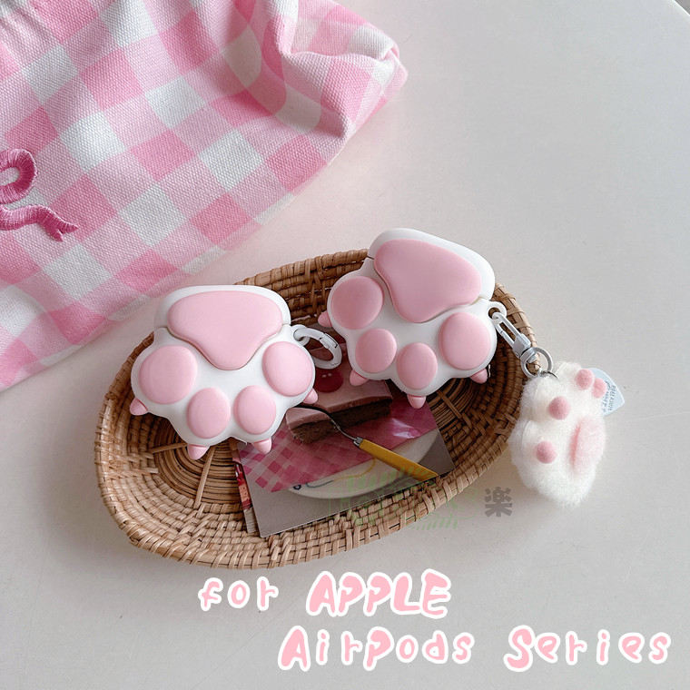 AirPods 4 ケース 保護用 ねこつめ肉球 AirPods Pro 2 ケース airpods pro 2 耐衝撃 エアーポッズ アップル airpods...