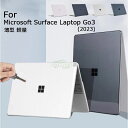 for Microsoft Surface Laptop Go 3 (2023) ケース 保護ケース 12.4インチ PC 薄型 軽量 耐衝撃性 傷防止 排熱口...