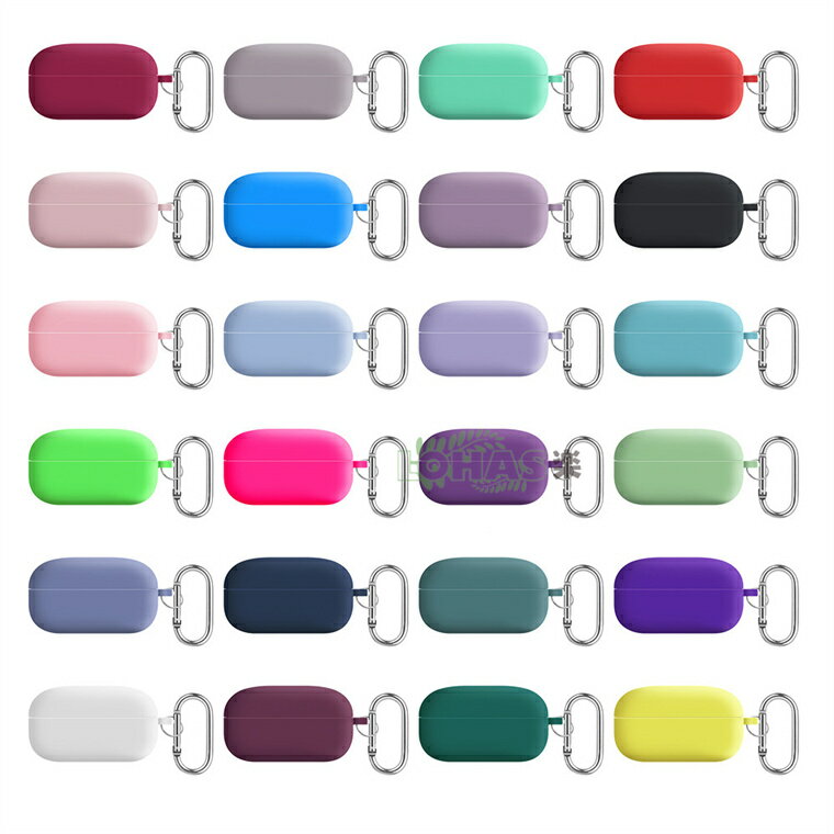 Galaxy Buds2 Pro ケース シリコン カラビナ付き Galaxy Buds2 保護カバー galaxy buds2 pro ギャラクシーバッズ ツ...