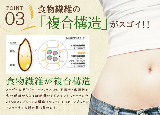 スーパー大麦バーリーマックス180g正規品