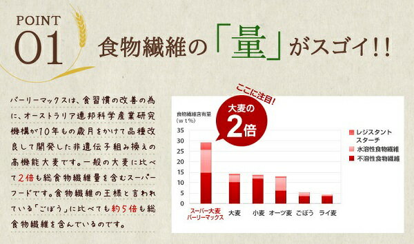 スーパー大麦バーリーマックス180g正規品