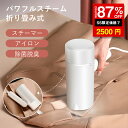 「SS激安→2500円」スチームアイロン 折り畳み式 アイロン ハンガースチーマー 大容量蒸気 衣類スチーマー ハンディアイロン ハンドスチーマー シワ伸ばし ダニ対策 過熱保護 小型 立ち上がり早い コンパクト一人暮らし PSE認証