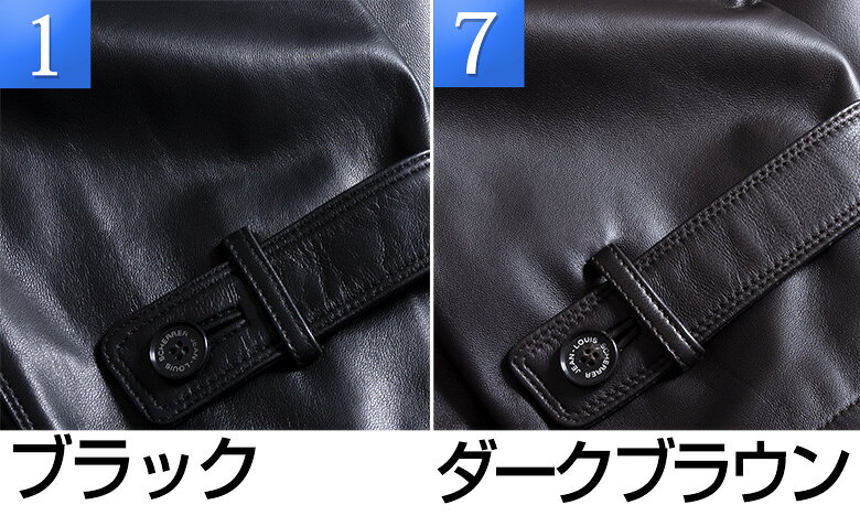 シニア メンズ レザー ショートコート ジャケット ラムレザー 高級ラム 羊革 スタンドカラー JEAN-LOUIS SCHERRER PARIS ジャン・ルイ・シェレル 60代 70代 80代 紳士 父の日 シニアファッション lohaslife-10002351 ロハスライフ サンプル画像2