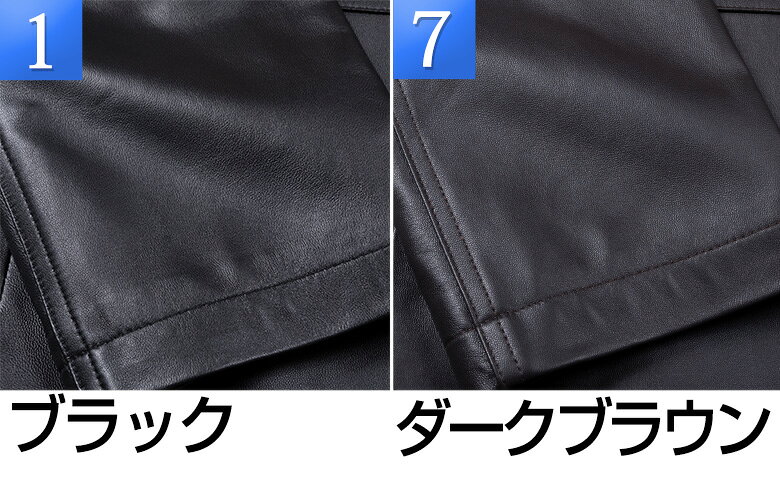 シニア メンズ レザーコート ステンカラーコート ジャケット 革ジャン ラムレザー 高級ラム 羊革 紳士 JEAN-LOUIS SCHERRER PARIS ジャン・ルイ・シェレル ブラック ブラウン プレゼント シニアファッション lohaslife-10002405 ロハスライフ サンプル画像2