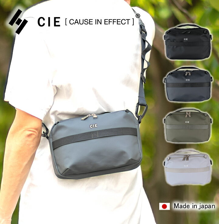 乐天商城 - CIE シー バッグ ショルダーバッグ ミニ 小さめ コンパクト メンズ レディース MINI SHOULDER 防水 耐久 ポリカーボネート加工 GRID3 日本製 032062 QA
