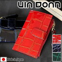 VIA DOAN キーケース ヴィア ドアン ラックスクロコ 日本製 牛革 エナメル クロコ型押し レディース キーホルダー326 QA