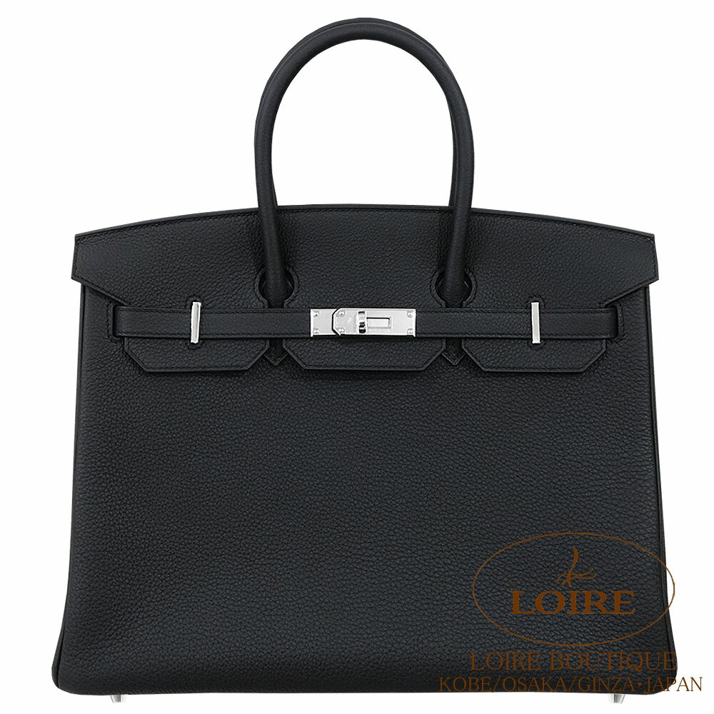 エルメス フォーマルバッグ レディース エルメス バーキン 35 クロ トゴ シルバー金具 HERMES Birkin 35 NOIR(89) Togo Silver