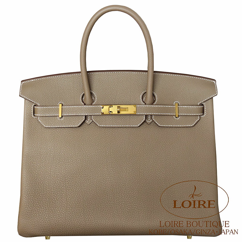 GX o[L 35 GgD[v gS S[h HERMES Birkin 35 ETOUPE(18) Togo Gold