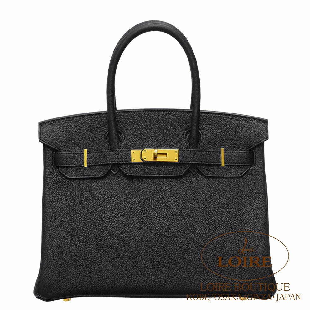 エルメス フォーマルバッグ レディース エルメス バーキン 30 クロ トゴ ゴールド金具 HERMES Birkin 30 NOIR(89) Togo Gold