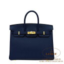 エルメス バーキン 25 ブルーニュイ トゴ ゴールド金具 HERMES Birkin 25 BLEU NUIT(2Z) Togo Gold