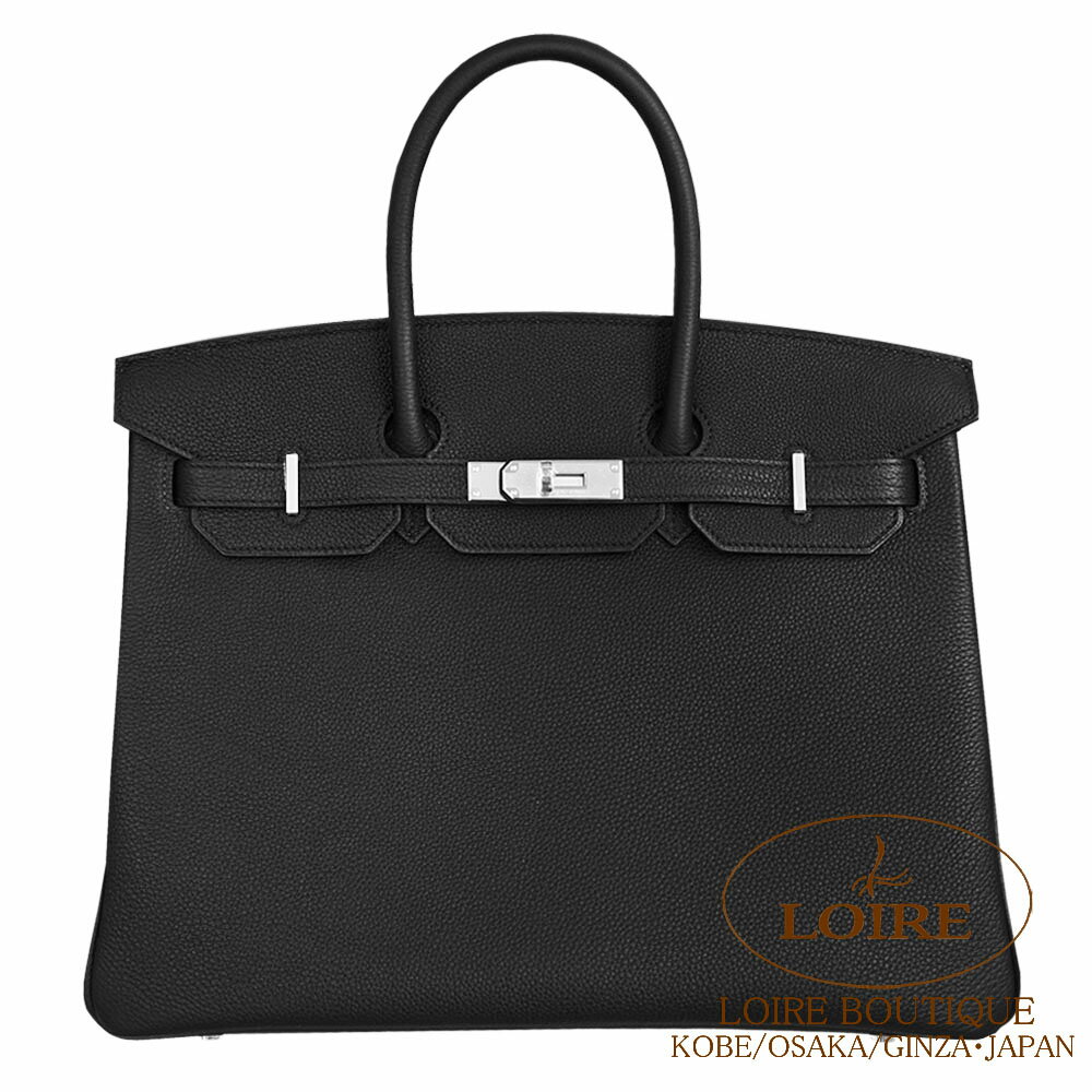 HERMES - エルメス バーキン 35 クロ トゴ シルバー金具 HERMES Birkin 35 NOIR(89) Togo Silver