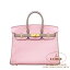 ᥹ С 25 ѡʥ ߥȥȥ졼(ȥȥ졼ߥ饹ƥå) ޥ ޥåȥɶ HERMES Birkin 25 ROSE SAKURA(3Q)/GRIS TOURTERELLE(81) Clemence Matte Gold