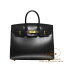 ᥹ С 25 ꥨ  ܥå ɶ Birkin 25 Sellier NOIR(89) Box Calf Gold