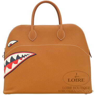 エルメス[HERMES]　ボリード シャーク 45cm[Bolide shark 45cm]　 トゴゴールド[GOLD(37)] シルバー金具