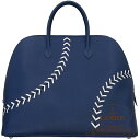 ボリード エルメス ボリード 1923 ベースボール 45 ブルードマルト×シロ ヴォー・エヴァーカラー シルバー金具 HERMES Bolide 1923 Baseball 45 BLEU DE MALTE(7L)/BLANC(01) Evercolor Silver