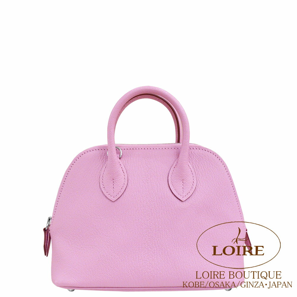 エルメス ボリード 1923 18 モーヴシルヴェストル シェーブル シルバー金具 HERMES Bolide 1923 18 MAUVE SYLVESTRE(X9) Chevre Silverのサムネイル