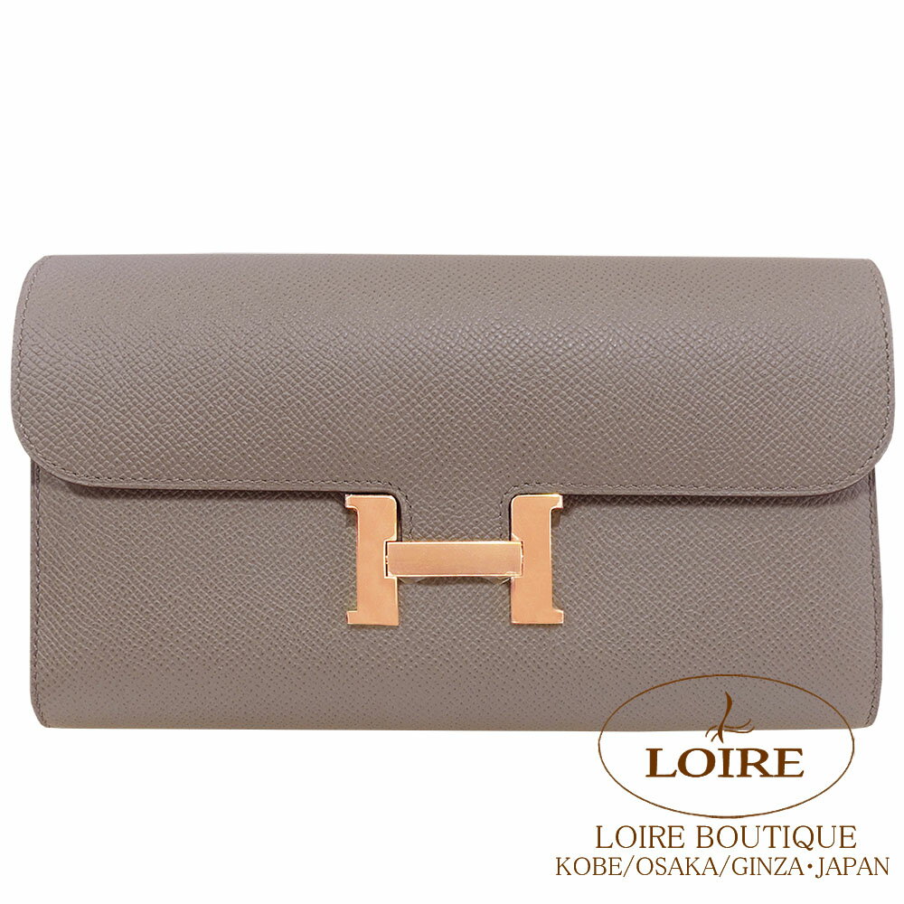 エルメス コンスタンス ロング エタン エプソン ローズゴールド金具 HERMES Constance Long ETAIN(8F) Epsom Rose Gold